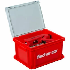 Hochleistungsmörtel FIS V Plus 360 S - 360 Ml - 12 Kartuschen - Inkl. Auspresspistole DMS - Im Handwerkerkoffer -Heimwerkzeuge Verkauf 003 1