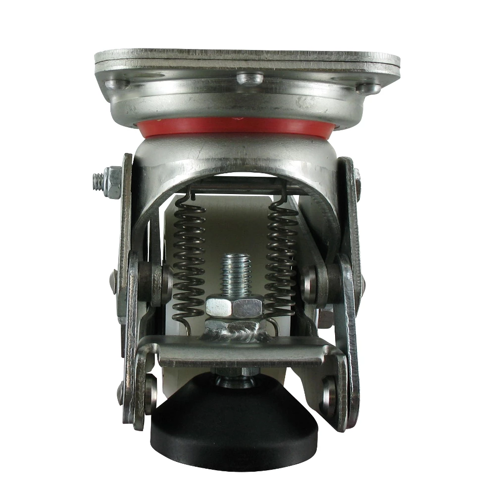 Feststellrolle Mit Hebefunktion - PU-Rad - Rad-Ø 80 Mm - Bauhöhe 118 Bis 123 Mm - Tragkraft 400 Kg 6 Feststellrolle Mit Hebefunktion - PU-Rad - Rad-Ø 80 Mm - Bauhöhe 118 Bis 123 Mm - Tragkraft 400 Kg – Bild 4