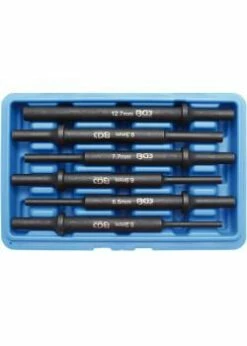 Drucklufthammer-Durchtreiber-Satz - Länge 177 Mm - Ø 10 Mm - 6-tlg.