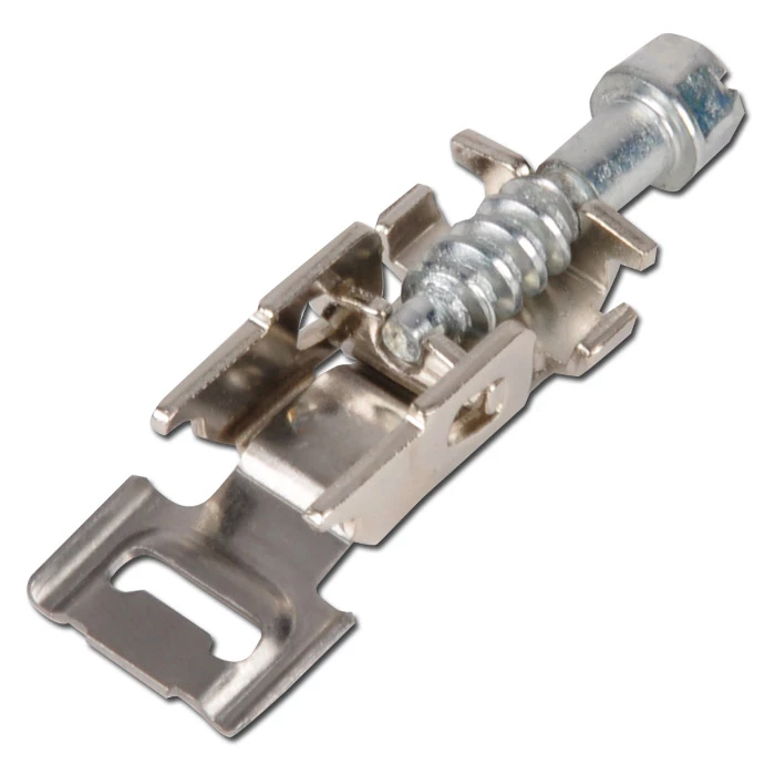 Köpfe Für Schneckengewinde-Endlosband - Klappbar - Stahl Verzinkt - VE 50 Stück - Preis Per VE 3 Köpfe Für Schneckengewinde-Endlosband - Klappbar - Stahl Verzinkt - VE 50 Stück - Preis Per VE