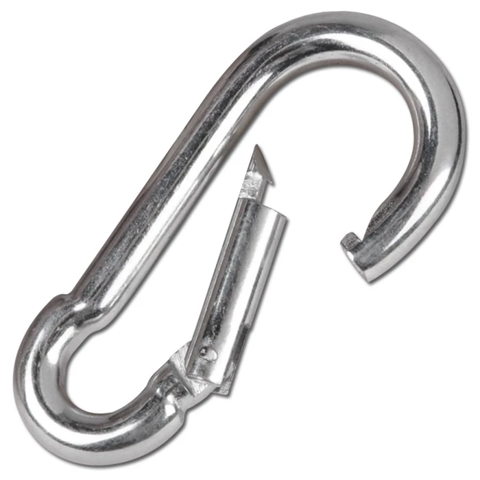 Feuerwehr-Karabinerhaken - Maße 40 X 4 Bis 160 X 13 Mm - Hakenöffnung 8 Mm Bis 25 Mm - Preis Per VEn 3 Feuerwehr-Karabinerhaken - Maße 40 X 4 Bis 160 X 13 Mm - Hakenöffnung 8 Mm Bis 25 Mm - Preis Per VEn