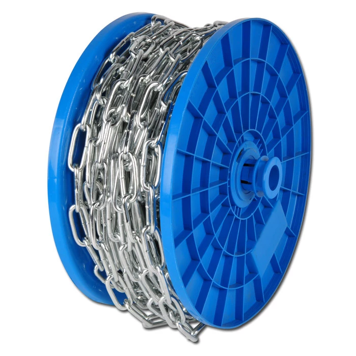 Rundstahlkette - Gerade Form C - Rollenware - Galvanisch Verzinkt - Preis Per Rolle 3 Rundstahlkette - Gerade Form C - Rollenware - Galvanisch Verzinkt - Preis Per Rolle