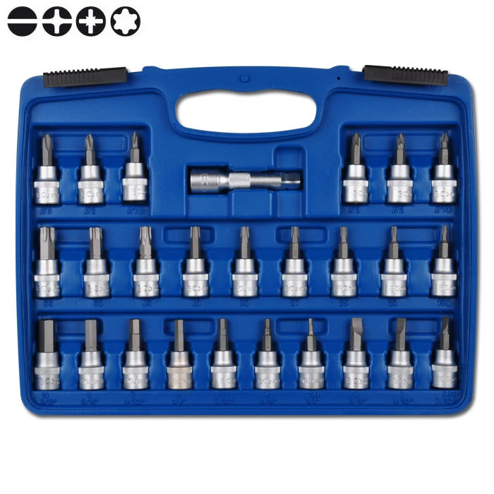 Steckschlüsselsatz 3/8" - 61-teilig - "Super Lock" / Wellenprofil 3 Steckschlüsselsatz 3/8" - 61-teilig - "Super Lock" / Wellenprofil