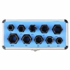 Spezial-Steckschlüsseleinsätze - 9-19 Mm - 10-teilig - "Twist"