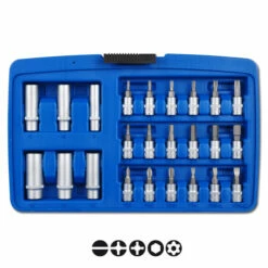 Steckschlüsselsatz 1/4" - 52-teilig - ProTorque® - Aus Chrom-V.-Stahl