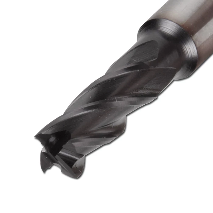 Schaftfräser HSS Co8 TiAIN - Für Stahl Und Guss - DIN 844-K - Typ N - Mit Zentru 3 Schaftfräser HSS Co8 TiAIN - Für Stahl Und Guss - DIN 844-K - Typ N - Mit Zentru