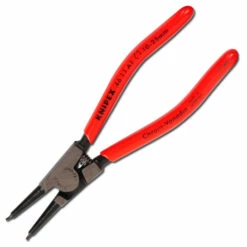 Sicherungsringzange Gerade Für Außenringe - Poliert Mit Tauchkunststoffgriffen