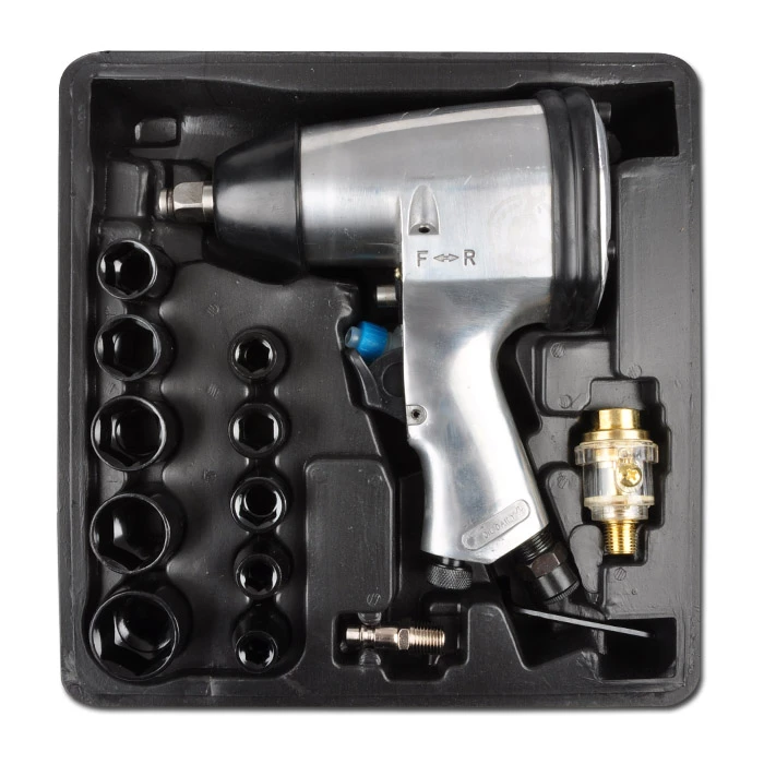 Druckluft-Schlagschraubersatz "BGS" - 1/2" Antrieb - 320 NM - 16-tlg. 3 Druckluft-Schlagschraubersatz "BGS" - 1/2" Antrieb - 320 NM - 16-tlg.