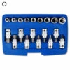 Bit-Einsatz Steckschl. Set E/T-Profil - 19-teilig - 1/2"