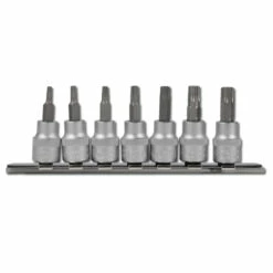 Bit-Einsatz-Set - T-Profil - 7-teilig - 3/8"