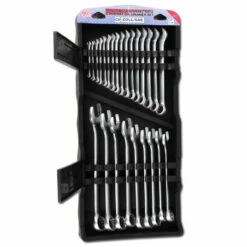 Maulringschlüssel-Satz - CV-Stahl - 1/4" Bis 1¼ - 25-tlg - Im Displaykoffer