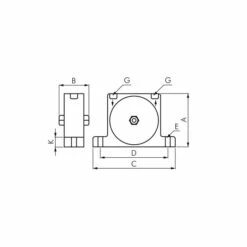 Rollen Druckluft Vibrator - 1690 Bis 9730 N