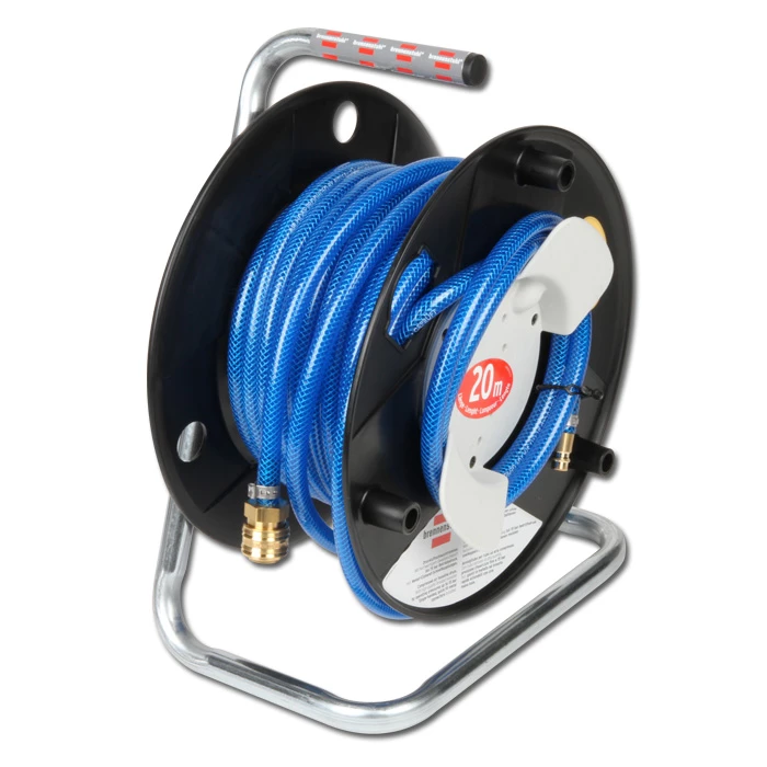 Druckluftschlauchtrommel Mit ölbeständigen Schlauch 6x3mm - 20 M 3 Druckluftschlauchtrommel Mit ölbeständigen Schlauch 6x3mm - 20 M
