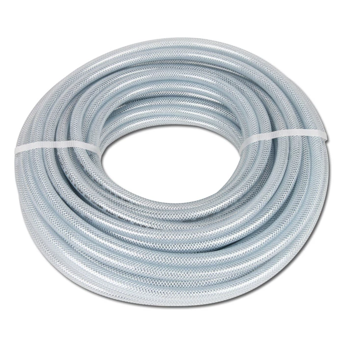 PVC-Schlauch Mit Gewebeeinlage - Transparent - Innen-Ø 4 Bis 50 Mm - Preis Per Rolle 3 PVC-Schlauch Mit Gewebeeinlage - Transparent - Innen-Ø 4 Bis 50 Mm - Preis Per Rolle