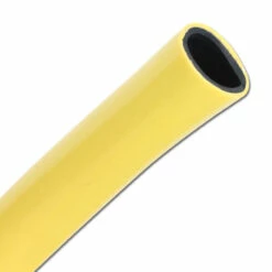PVC-Wasserschlauch - Trikotgewebeschlauch - Gelb - Innen-Ø 1/2" Bis 1" - 8 Bis 12 Bar - Preis Per Rolle