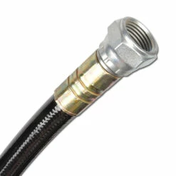 Hochdruck Farbspritzschlauch DN 13 - 1/2" NPSM - Innen-Ø 12,8 Mm - Außen-Ø 18,4 Mm - 270 Bar - Stahl/Edelstahl - Preis Per Stück