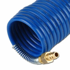 Spiralschlauch – Innen-Ø 6 Mm - Außen-Ø 9 Mm - Arbeitslänge 4 M - Gestreckte Länge 7,5 M - Preis Per Rolle