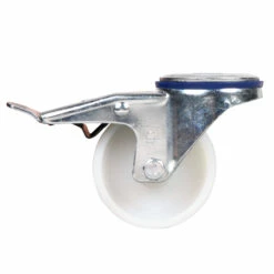 Lenkrolle - Rückenloch - Polyamidrad - Rad-Ø 80 Bis 200 Mm - Bauhöhe 100 Bis 235 Mm - Tragkraft 150 Bis 350 Kg