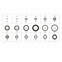 O-Ring-Sortiment - HNBR - Ø 3-22 Mm - 225-teilig