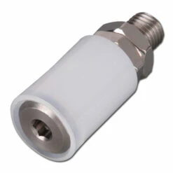 Edelstahl-Führungsrolle - Polyamidrad - Gleitlager - Rad-Ø 30 Bis 40 Mm - Tragkraft 75 Bis 80 Kg