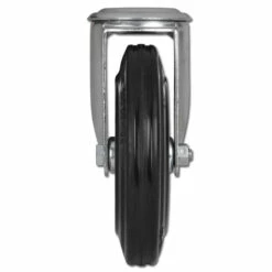 Lenkrolle - Vollgummirad - Rückenloch - Rad-Ø 80 Bis 200 Mm - Bauhöhe 100 Bis 235 Mm - Tragkraft 50 Bis 205 Kg