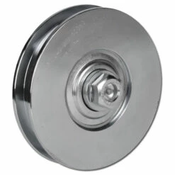 Laufrolle - Stahl Verzinkt - Kantige Nut - Kugellager - Nachschmierbar - Rad-Ø 157 Bis 247 Mm - Tragkraft 710 Bis 800 Kg