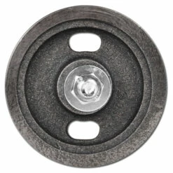 Laufrolle - Grauguss Roh - Kantige Nut - Walzenlager - Bolzen Und 2 Muttern - Rad-Ø 60 Bis 120 Mm