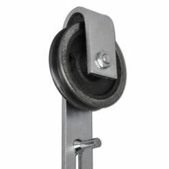 Türrolle - Graugussrad - Kantige Nut - Rollenlager - Rad-Ø 60 Bis 160 Mm - Tragkraft 30 Bis 175 Kg