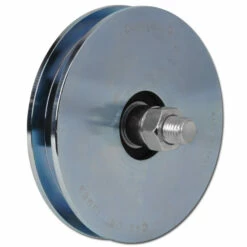 Laufrolle - Stahl Verzinkt - Kantige Nut - Kugellager - Rad-Ø 50 Bis 197 Mm - Tragkraft 70 Bis 330 Kg