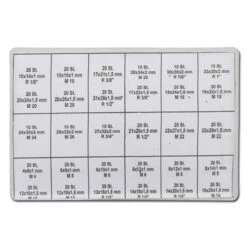 Dichtringssortiment - Aus Kupfer - DIN 7603 - Massivdichtungen