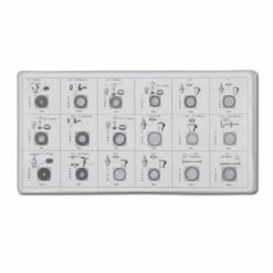 Dichtring-Sortiment - Gummi, Fiber, Klingerith - 141-teilig