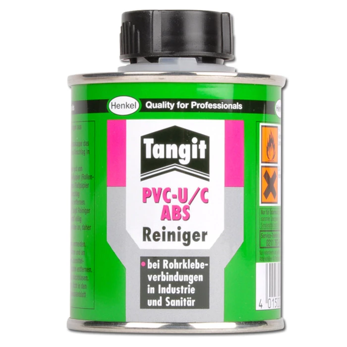 Industriereiniger - Tangit-Reiniger PVC-U/C ABS - 125 Ml Und 1 L - VE 12 Und 20 Stück - Preis Per VE 3 Industriereiniger - Tangit-Reiniger PVC-U/C ABS - 125 Ml Und 1 L - VE 12 Und 20 Stück - Preis Per VE