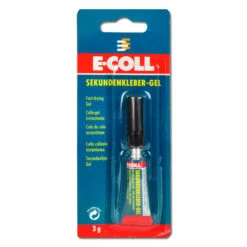 E-COLL Sekundenkleber-Gel - 3 Und 20 G - VE 10 Stück - Preis Per VE