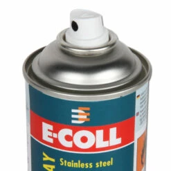 E-COLL Lackspray - Edelstahl-Spray - Silikonfrei - Anthrazit - 400 Ml - VE 12 Stück - Preis Per VE