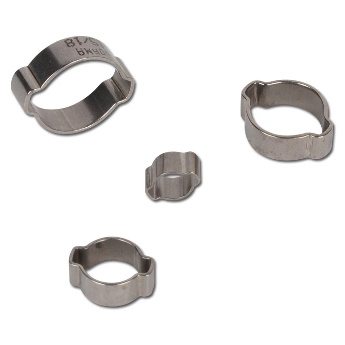 2-Ohr-Schlauchklemmen-Set - Edelstahl - 280 Stück - Montagezange - Spannweite 5 Bis 20 Mm - Preis Per Set 4 2-Ohr-Schlauchklemmen-Set - Edelstahl - 280 Stück - Montagezange - Spannweite 5 Bis 20 Mm - Preis Per Set – Bild 2