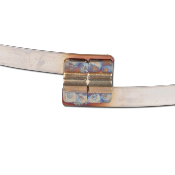 Spiralschelle Schneckengewinde - Edelstahl - Spannbereich-Ø 205 Bis 535 Mm - Bandbreite 12 Mm - Preis Per Stück 4 Spiralschelle Schneckengewinde - Edelstahl - Spannbereich-Ø 205 Bis 535 Mm - Bandbreite 12 Mm - Preis Per Stück – Bild 2