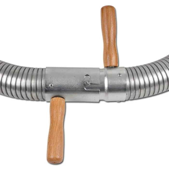 Abgasschlauch "Typ SD-S-E" - Stahl Feuerverzinkt - DN 47 - Innen-Ø - 50 Mm - Außen-Ø - 52 Mm - Preis Per Rolle 4 Abgasschlauch "Typ SD-S-E" - Stahl Feuerverzinkt - DN 47 - Innen-Ø - 50 Mm - Außen-Ø - 52 Mm - Preis Per Rolle – Bild 2