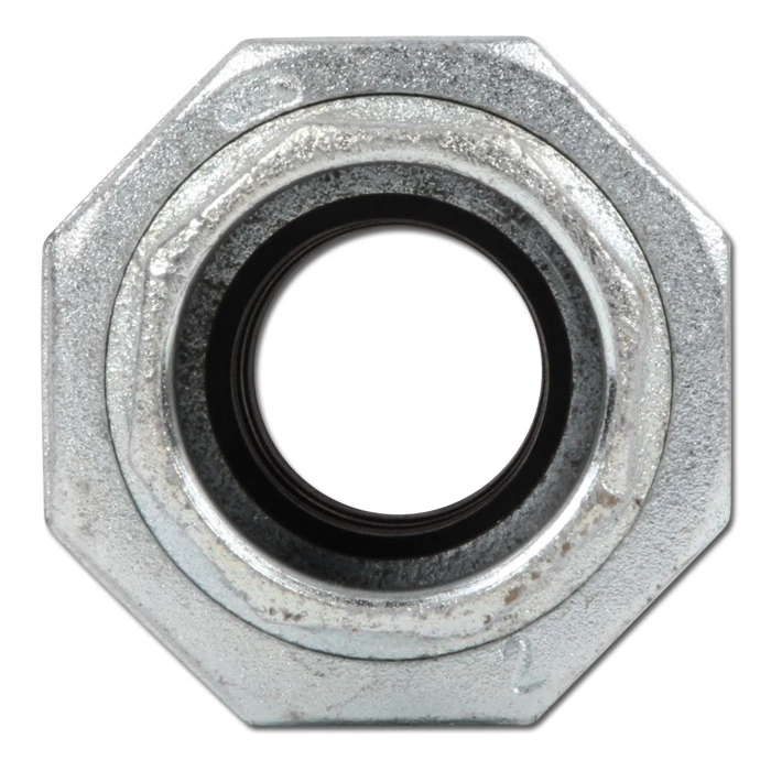 Gummikompensator - Mit Verschraubung - DN 20 Bis 65 - Temperguss 4 Gummikompensator - Mit Verschraubung - DN 20 Bis 65 - Temperguss – Bild 2