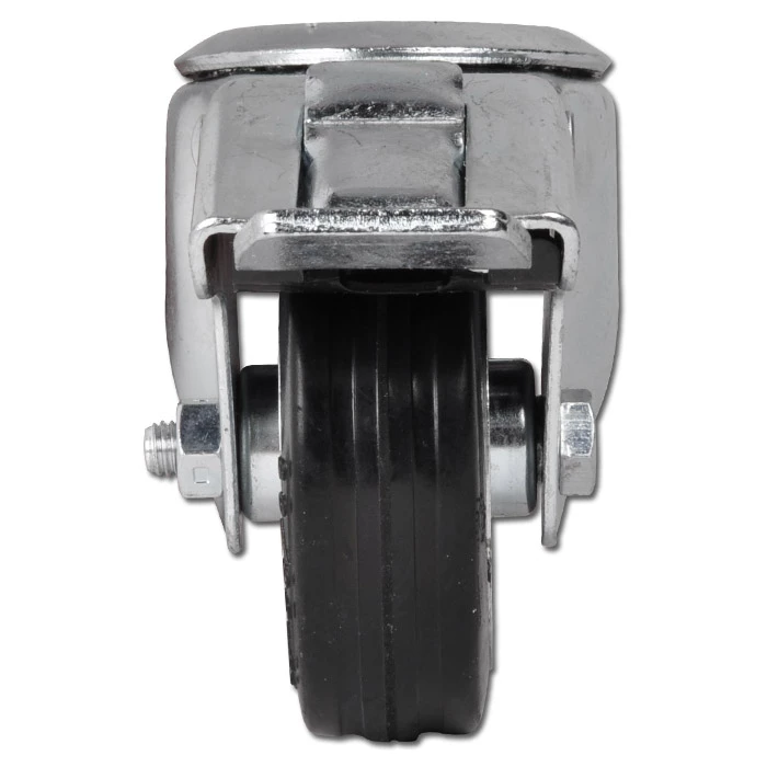 Apparate-Lenkrolle - Vollgummirad - Rad-Ø 80 Bis 200 Mm - Bauhöhe 100 Bis 235 Mm - Tragkraft 50 Bis 205 Kg 4 Apparate-Lenkrolle - Vollgummirad - Rad-Ø 80 Bis 200 Mm - Bauhöhe 100 Bis 235 Mm - Tragkraft 50 Bis 205 Kg – Bild 2