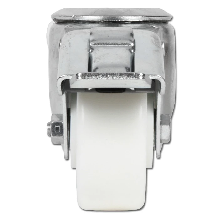 Lenkrolle - Rückenloch - Polypropylenrad - Rad-Ø 80 Bis 200 Mm - Bauhöhe 100 Bis 235 Mm - Tragkraft 150 Bis 350 Kg 4 Lenkrolle - Rückenloch - Polypropylenrad - Rad-Ø 80 Bis 200 Mm - Bauhöhe 100 Bis 235 Mm - Tragkraft 150 Bis 350 Kg – Bild 2