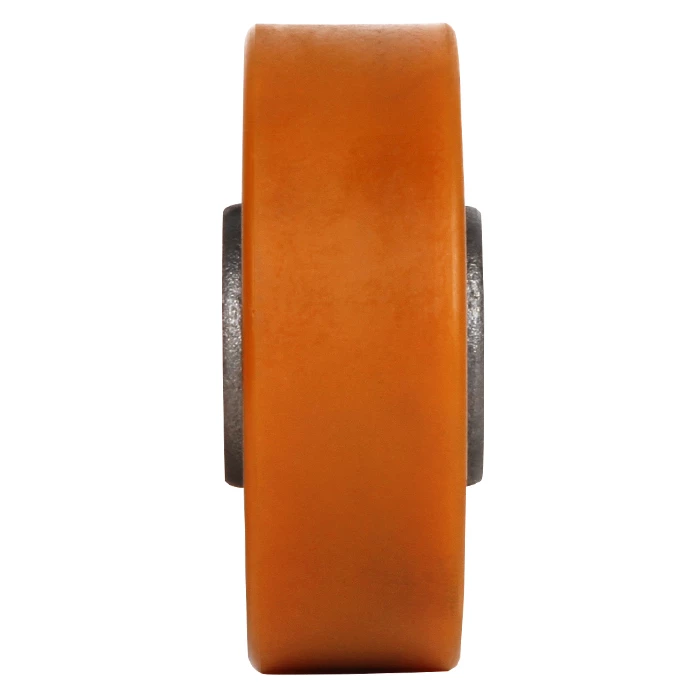 Stützrad - Für "Still/Wagner" - PU-Rad - Gussfelge - Rad-Ø 150 Mm - Radbreite 50 Mm - Achsloch-Ø 20 Mm 4 Stützrad - Für "Still/Wagner" - PU-Rad - Gussfelge - Rad-Ø 150 Mm - Radbreite 50 Mm - Achsloch-Ø 20 Mm – Bild 2