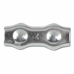 Duplexklemmen - Nr.104 - Für Seile - Verzinkt - 2 Bis 6 Mm - M4 Bis M6 - VE 20 Und 50 Stück - Preis Per VE -Heimwerkzeuge Verkauf 04 327