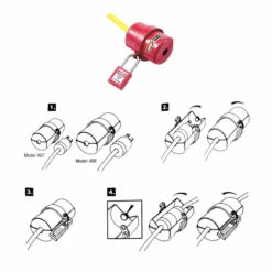 Steckerverriegelung – Kunststoff - Für 120V / 240 V -Heimwerkzeuge Verkauf 05 102