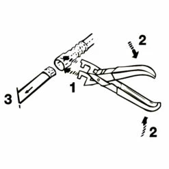 Zangen Zum Lösen Von Kraftstoffleitungs-Verbindungen - 3teilig -Heimwerkzeuge Verkauf 05 33