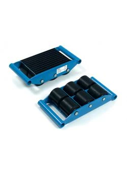 Schwerlast Transportroller - Mit 6 Rollen - 6000 Kg 3 Schwerlast Transportroller - Mit 6 Rollen - 6000 Kg