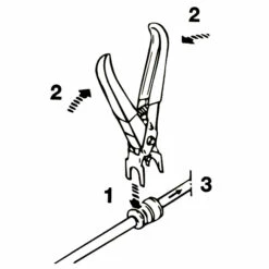 Zangen Zum Lösen Von Kraftstoffleitungs-Verbindungen - 3teilig -Heimwerkzeuge Verkauf 06 5