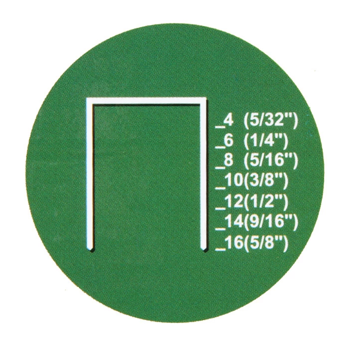 Druckluftnagler - Heftklammern "Type A" - 4 Bis 16 Mm 8 Druckluftnagler - Heftklammern "Type A" - 4 Bis 16 Mm – Bild 6