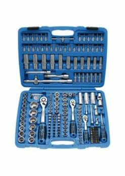 Steckschlüsselsatz - 192-tlg. - Antrieb- 1/4"-3/8"-1/2" - Pro Torque® - CV-Stahl