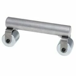 Andrückrolle - Mit Massivem Griff - 2 Rollen 40 Mm Breit Länge 195 Mm