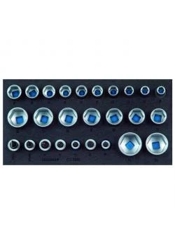 Steckschlüssel-Einsatz-Satz - Antrieb 1/2" - In Check-Tool-Modul - SW 10-32 Mm 3 Steckschlüssel-Einsatz-Satz - Antrieb 1/2" - In Check-Tool-Modul - SW 10-32 Mm